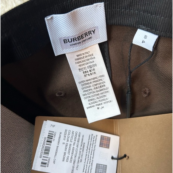 NWT Burberry Brown Horseferry Hat - Picture 3 of 4